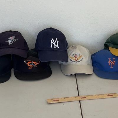 14pc Baseball Caps - Yankees, White Socks, Orioles