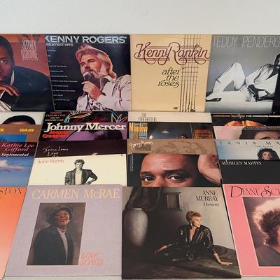 80’s Record Lot 4 - Kenny Rogers, Whitney Houston, Lani Hall