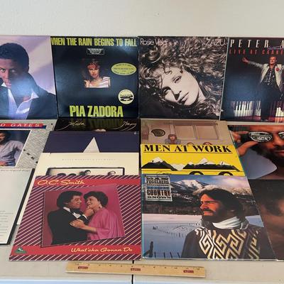 80’s Record Lot 6 - Carpenters, David Gates, Men At Work