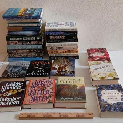 Novels - Delinsky, Sheldon, Grisham, Spencer, Meacham