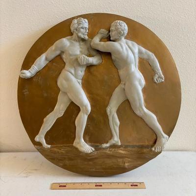 23” Pugilatus wall frieze by Agostino Penna