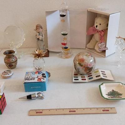 Collectibles - Swarovski, Armani, Cloisonne, Gem Globes, Disney, Spode++