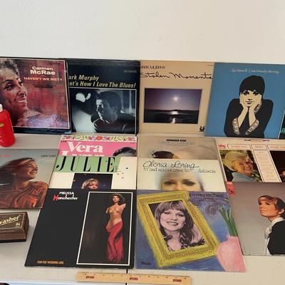 60’s Lot 6 - Melissa Manchester, Gloria Losing, Carmen McRae + Accessories & Book