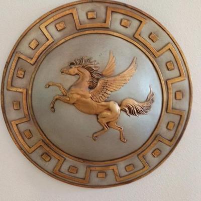 Pegasus Shield Fiberboard? Wall Decor 28 In 