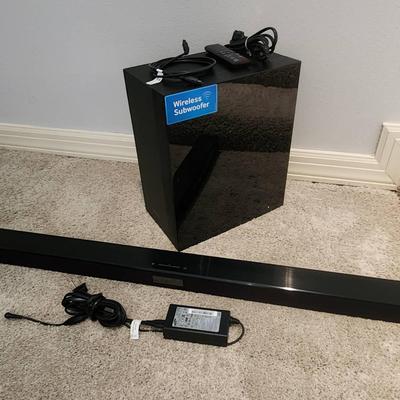 Samsung HW-J450 Soundbar & Wireless Subwoofer - Tested, Works