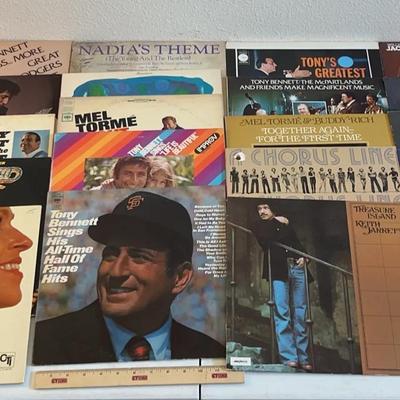 70’s Records Lot 2 - Tony Bennett, Mel Torme, Willis Jackson 