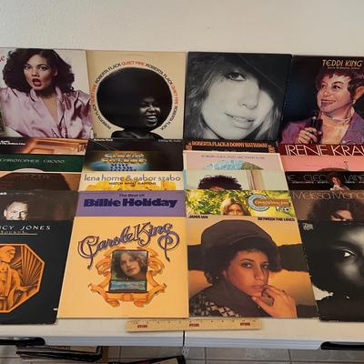 70’s Record Lot 6 - Teddi King, Gladys Knight, Billie Holiday 