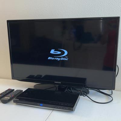 Samsung 32inch 1080p LED-LCD HDTV w/ WiFi & Toshiba Blueray Player