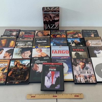 DVD Lot 1 - Troy, The Pianist, Freedomland 