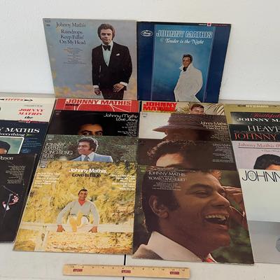 Johnny Mathis Records - Love Is Blue, Love Is Everything, That’s What Friends Are For 