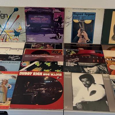 70’s Record Lot 8 - Signed Maynard Ferguson, Buddy Rich, Bill Withers