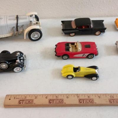 Model Cars - Mercedes-Benz Burago, Ansco Packard, Bel Air, Corvette, Alfa Romeo++