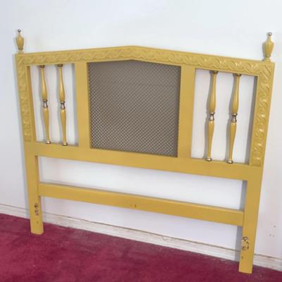 Vintage Full Sized Wood Headboard - 56x53x4"