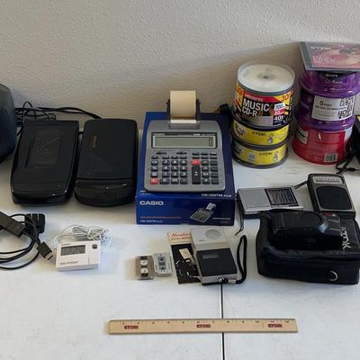 Misc Electronics - Sony Blueray Player, Sony CFD-V15, Casio Printing Calculator, & More