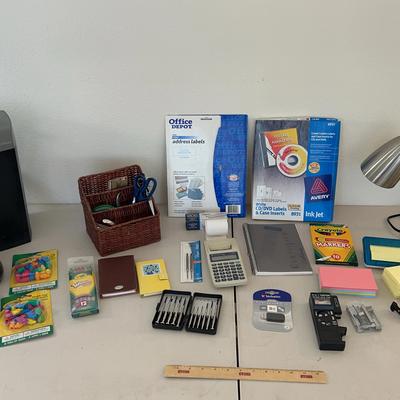 Office Lot - Aurora Paper Shredder, Electric Sharpeners, Desk Lamp