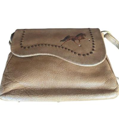 Leather purse Justin TN Walking Horse 