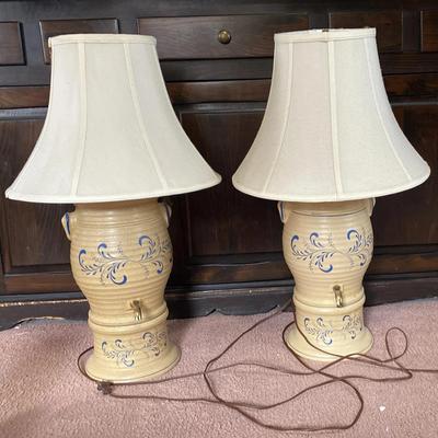 (2) Matching Tall Lamps