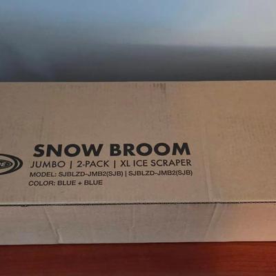 (1) XL Ice Scraper Snow Broom- New