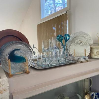 Ocean inspired Glassware & Dinnerware