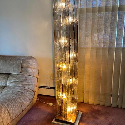 Carlo Nadon MCM Murano Glass Floor Lamp