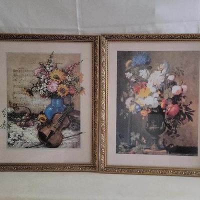 Framed Florals