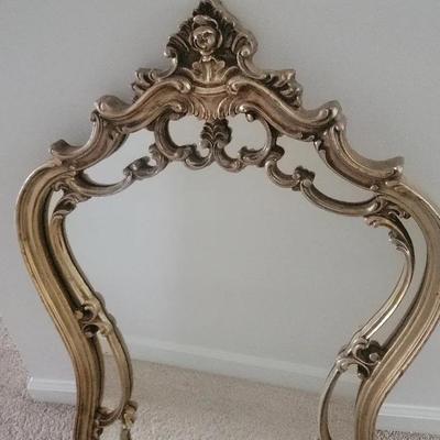 1960’s Gilt Regency Wall Mirror by Barbara Byrd