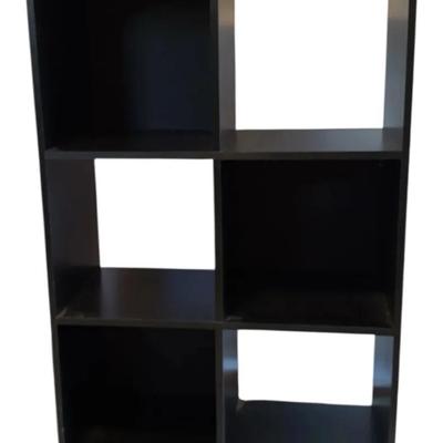 Six Cube Storage Organizer/Black- Lot 1