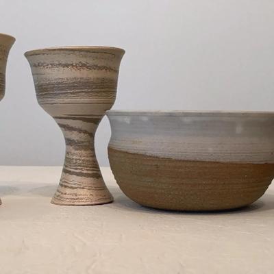 Collection Of Stoneware Bowls