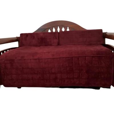 Daybed Solid Wood With Quilted Cover (Size Qween)