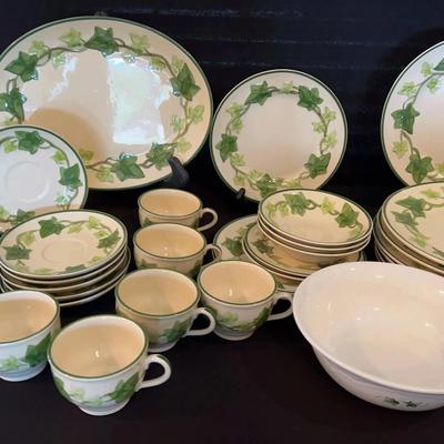 Franciscan Ivy Dishes And Serving Platter Plus Pflatzgraff Ivy Bowl