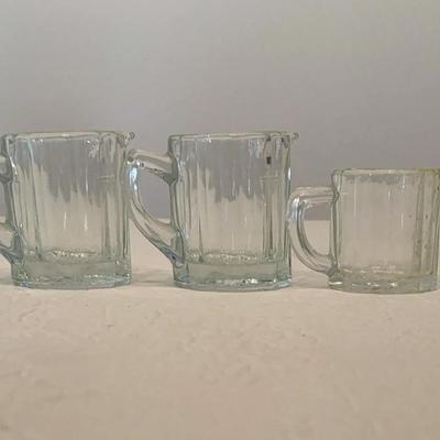 Glass Small Creamer Pitchers