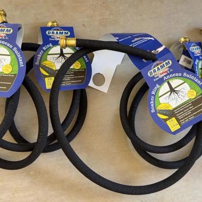 5 - 5ft Dramm Soaker Rings - New 