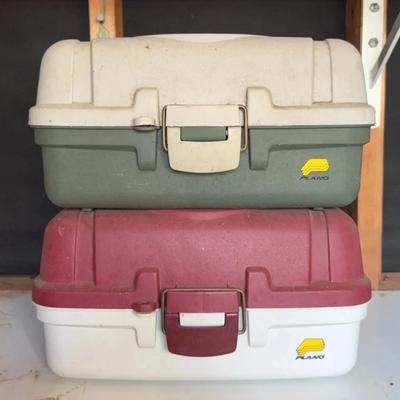 2 Plano tackle boxes with everything in them! 