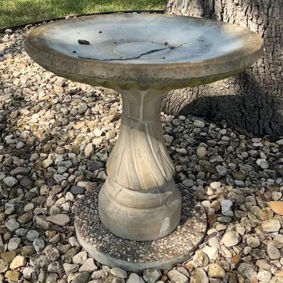 Stone Bird Bath 