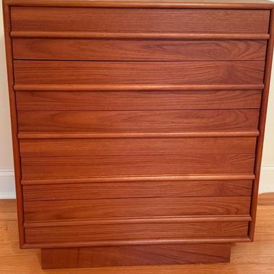 Sale Photo Thumbnail #9: Mid Century Modern House of Teak Chest of Drawers 
