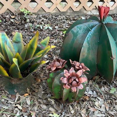 Metal Cactus - 3 Varieties 