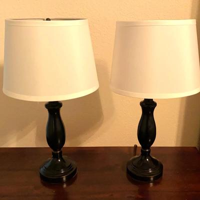 Pair Of Tabletop Lamps