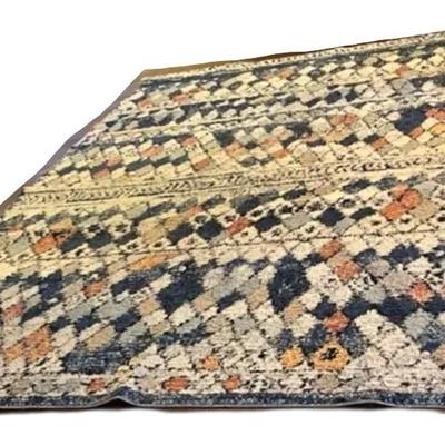 9’ X 12’ Multi Color Morocco Rug