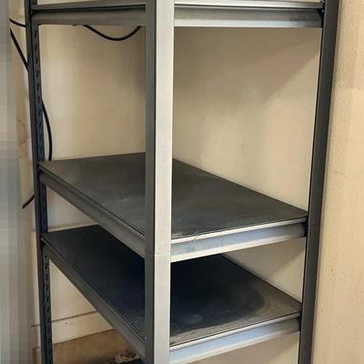 Black Metal Shelving