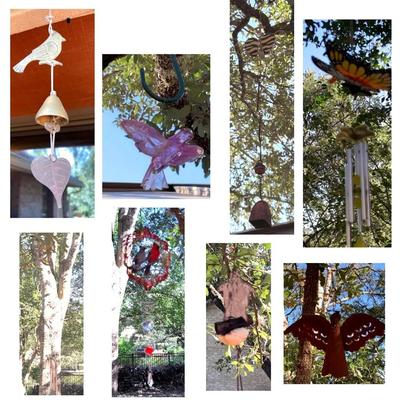 Wind chimes to decorate your patio and lawn