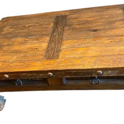 Rustic Wood Coffee Table