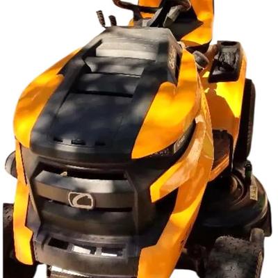 Cub Cadet LT42 Lawn Tractor With Mulching Blades