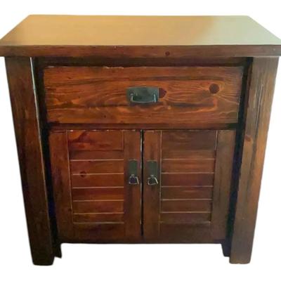 Wood Night Stand Lot 1