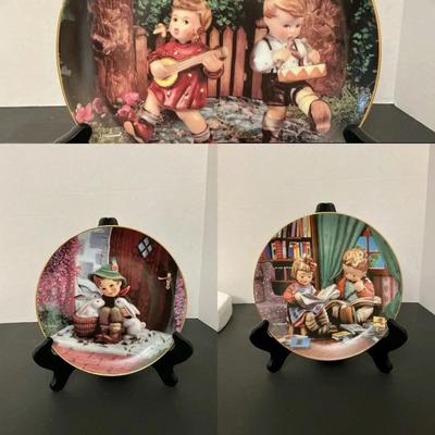 Collectible Plates, Hummel Lot Of 3
