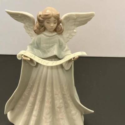 Lladro “Rejoice” Angel Tree Topper 
