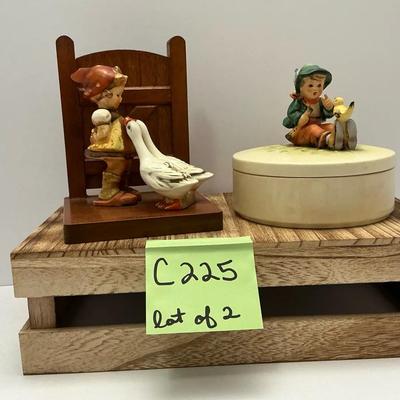 Hummel Bookends Lot Of 2