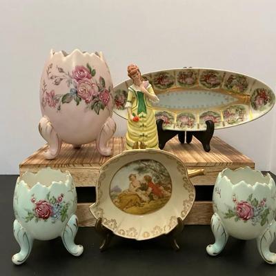 6 Piece of Mixed Lot Of  Vintage Decor