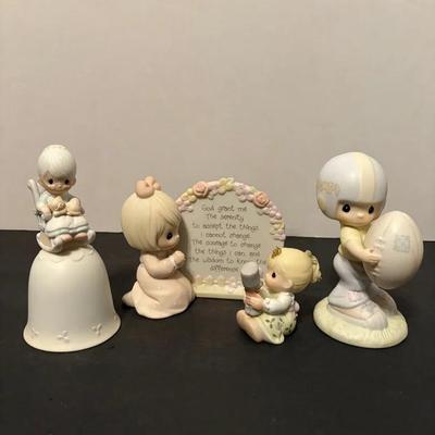 Lot Of 4 Precious Moments Figurines