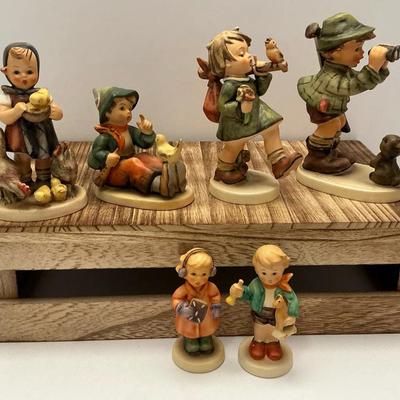 Vintage Hummel Mixed A Lot Of Six