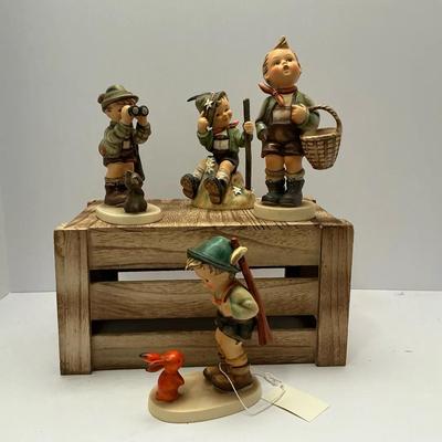 Hummel/Goebel Lot Of 4 All Boys